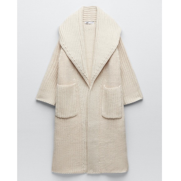 LAST 1️⃣—NWT Zara Limited Edition Knit Coat - Picture 7 of 11